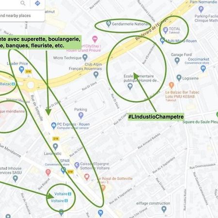 #Lindustriochampetre Free Parking, Bien Situe, Spacieux, Proche Clinique Ruão Exterior foto
