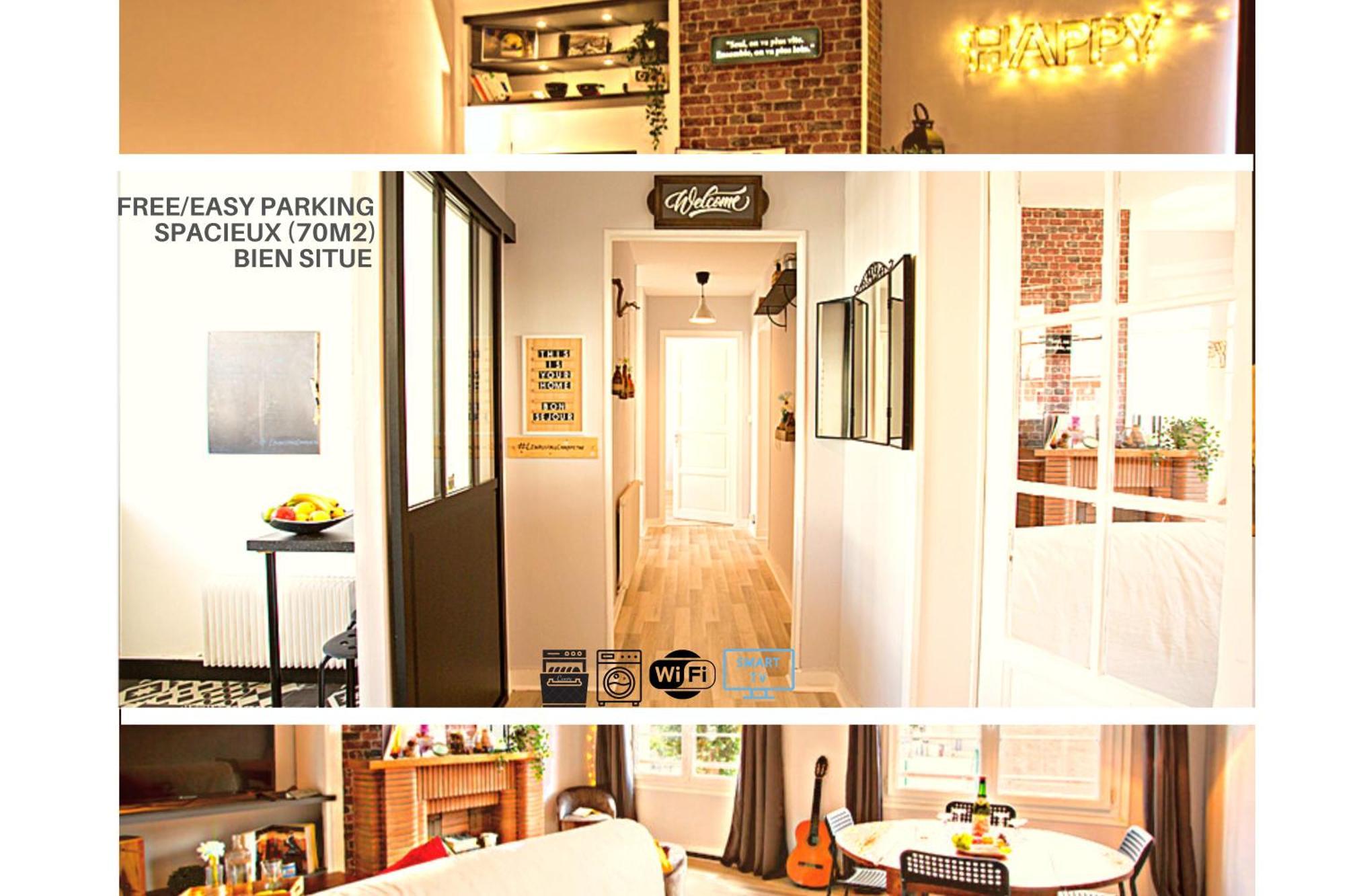 #Lindustriochampetre Free Parking, Bien Situe, Spacieux, Proche Clinique Ruão Exterior foto